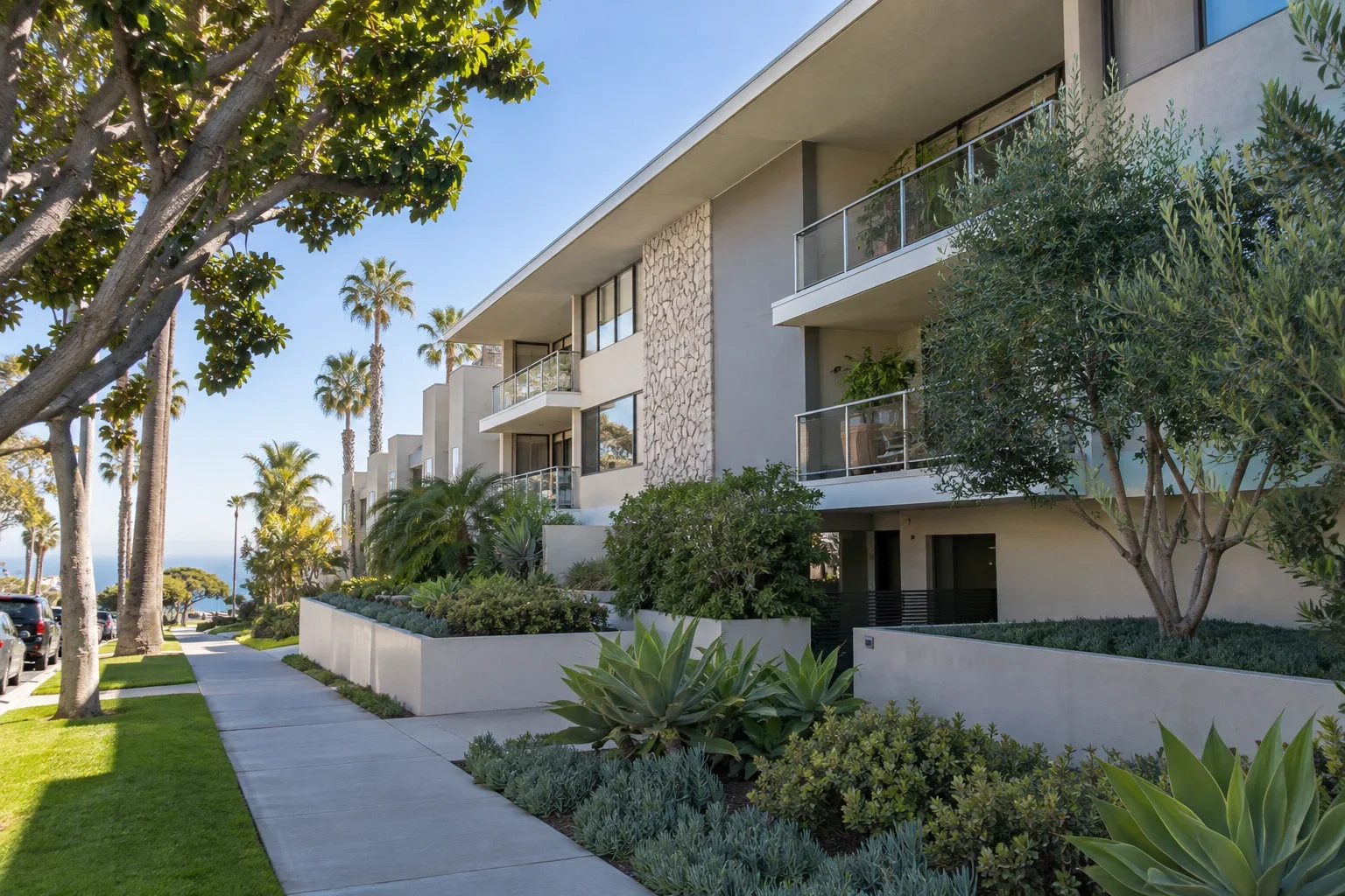 Santa Monica condominium building considered during a divorce real estate appraisal