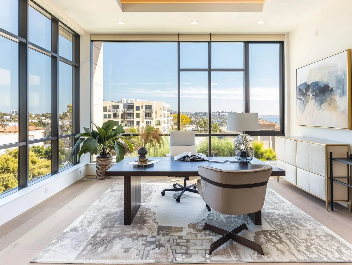 North Redondo Beach trust appraisal — client consultation, residential paperwork on desk