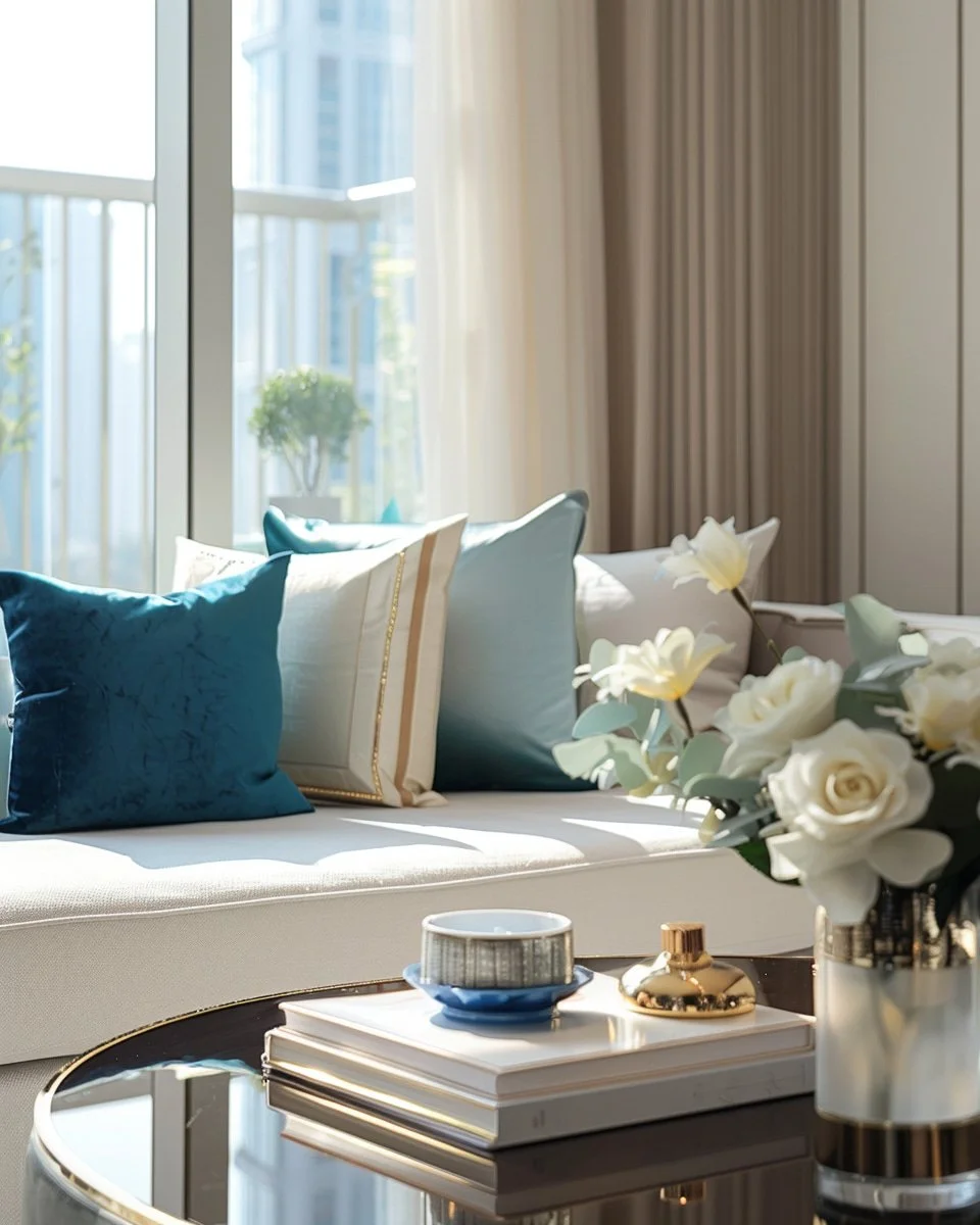 Riverside contemporary living room, attorney probate testimonial