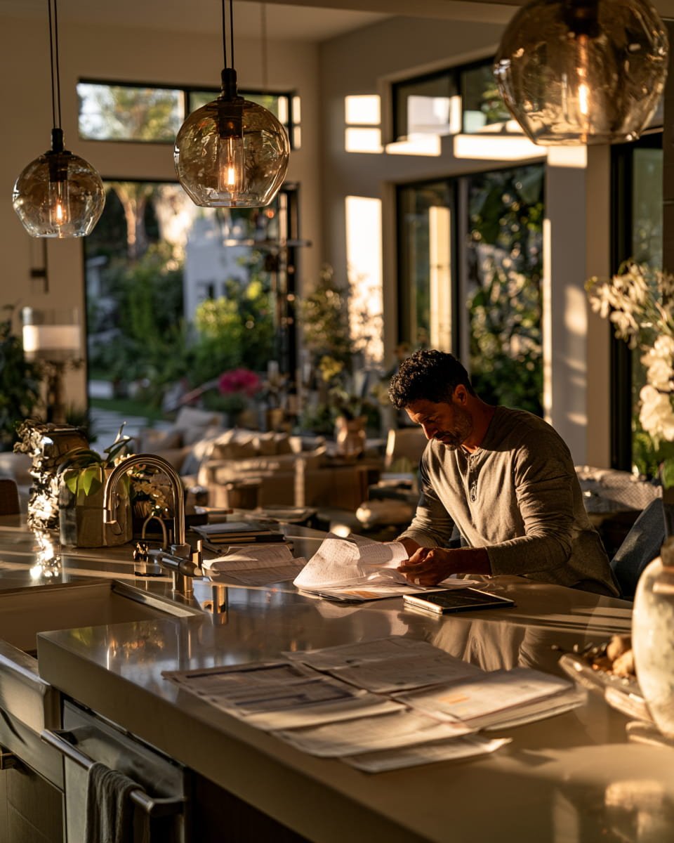 North Hollywood homeowner reviewing residential appraisal information before making a pre-listing decision