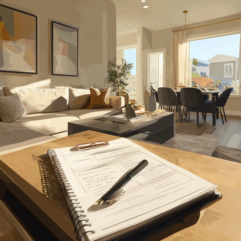 Glendale divorce appraisal intake and home inspection scene