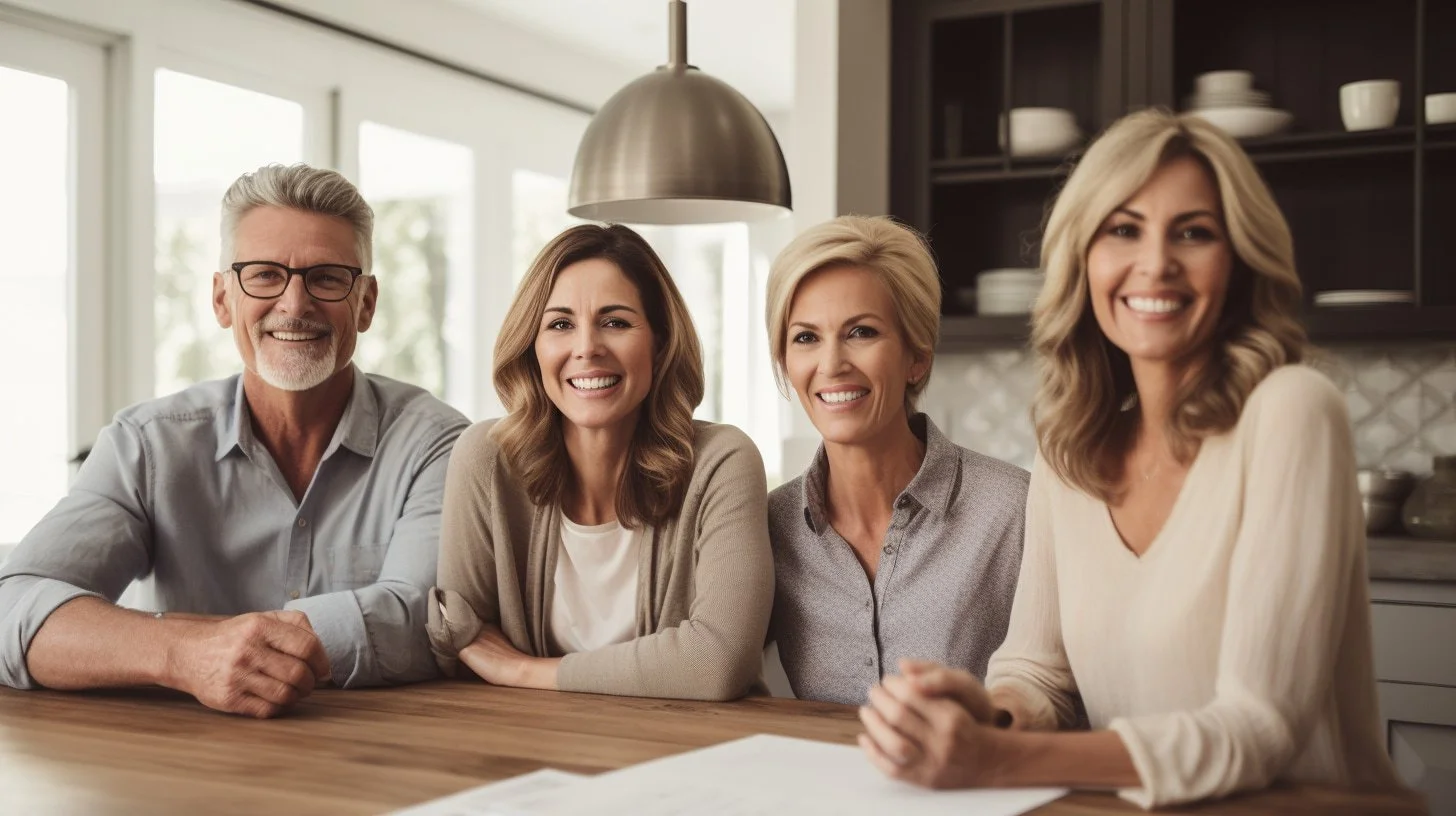 Riverside divorce appraisal mediation testimonial: couple and appraiser