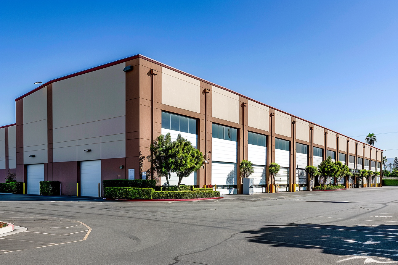 Light industrial and flex warehouse building in Glendale CA representing litigation-ready commercial appraisal support.