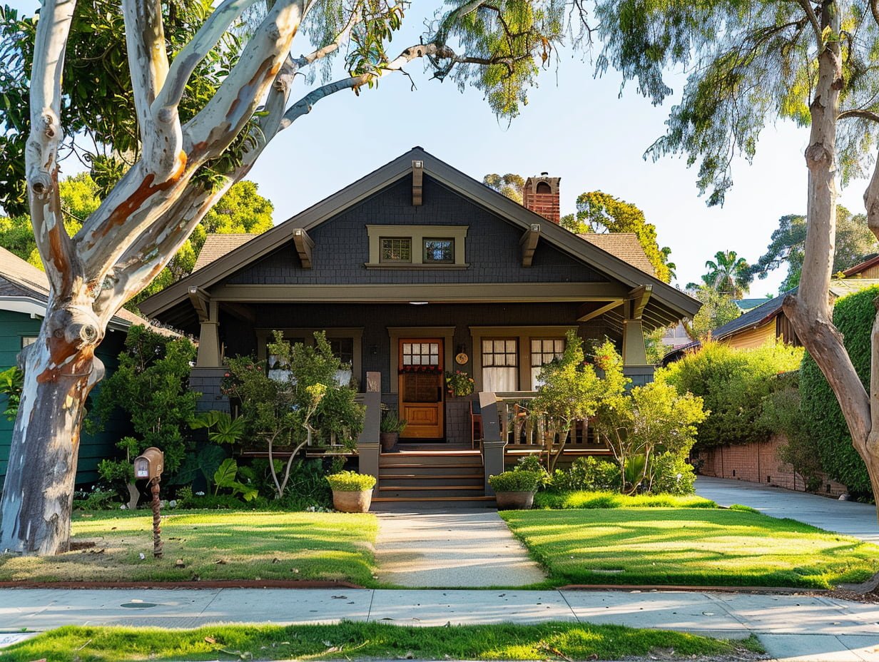 Abbot Kinney walk-street bungalow for Venice Beach probate estate appraisal — charming craftsman home on tree-lined pedestrian street