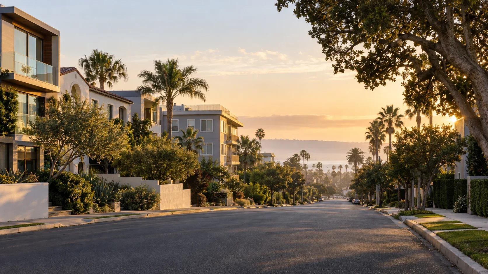 Appraiser reviewing a Santa Monica residence with measurement and property notes