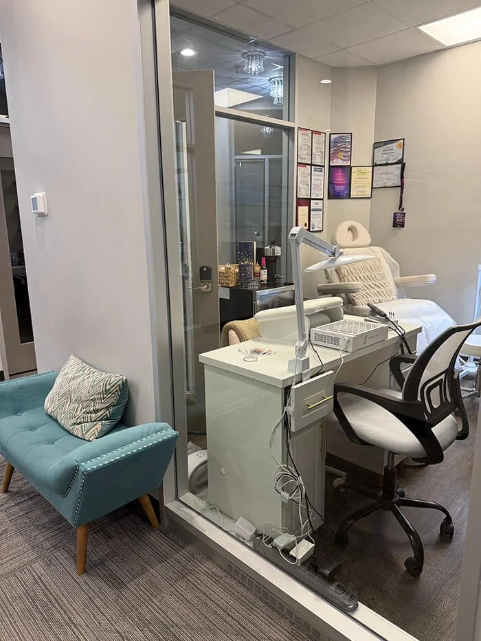 Nail House USA private nail studio interior in Jacksonville