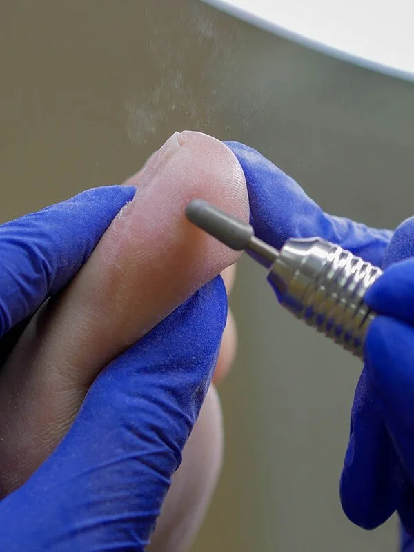 Men's dry pedicure at Nail House USA
