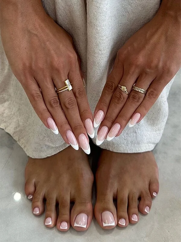 Dry pedicure and manicure at Nail House USA nail studio in Jacksonville, Florida
