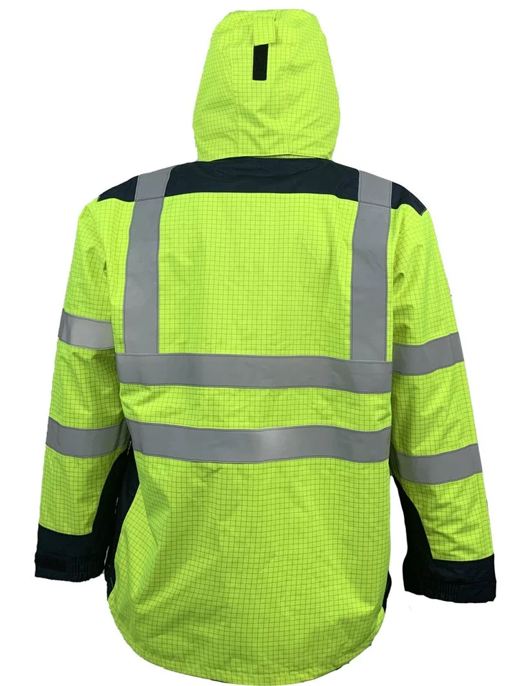 Hi-Vis Jacket Back View
