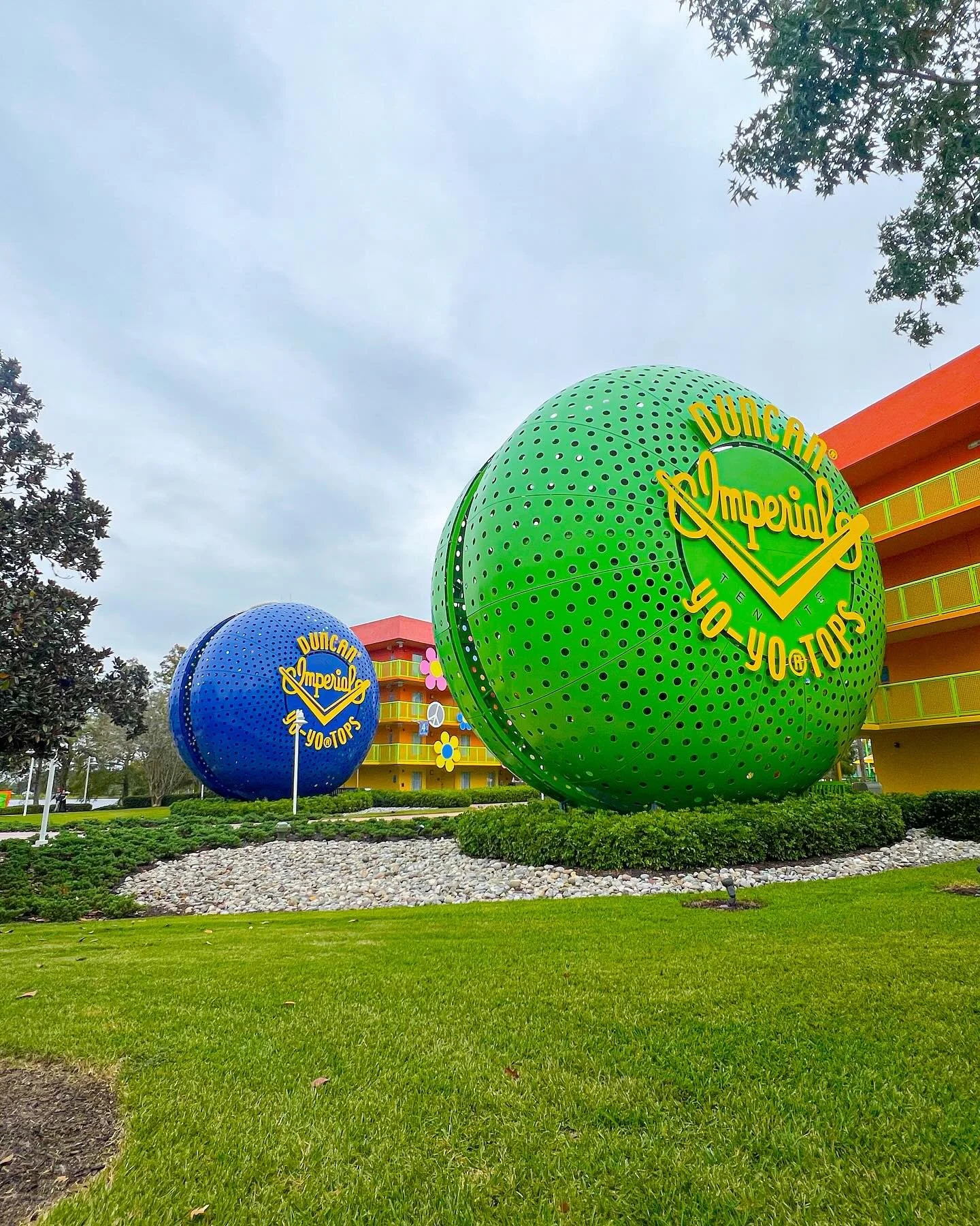 Project: Disney Pop Century Resort Exterior Theming