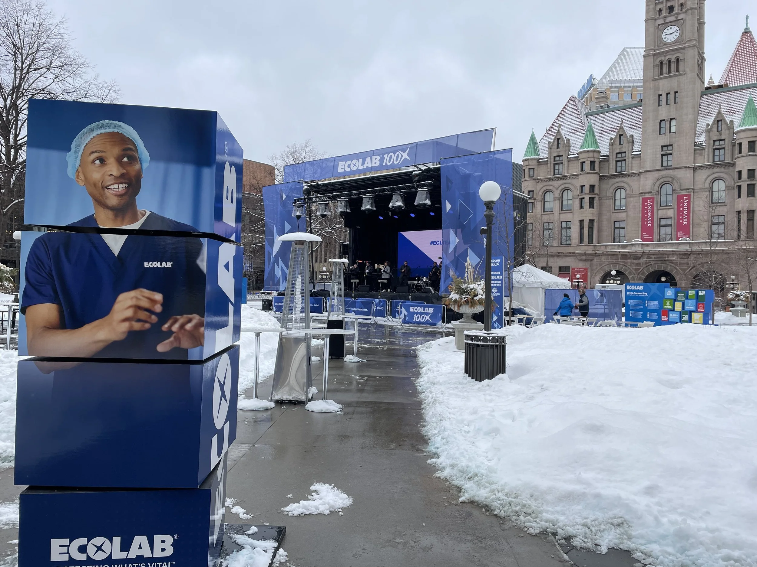 Project: Ecolab St. Paul Outdoor Event
