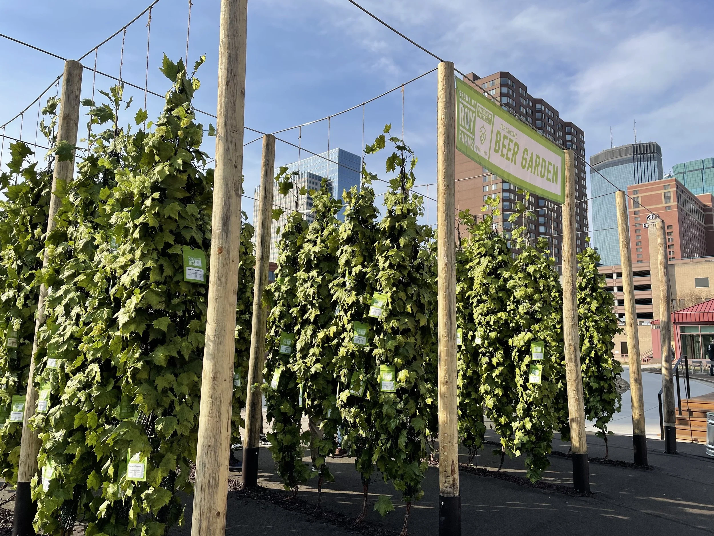 Roy Farms Beer Garden Experience