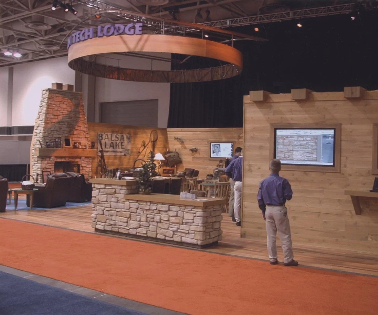 Project: Lakehouse Tech Lodge Trade Show Theming