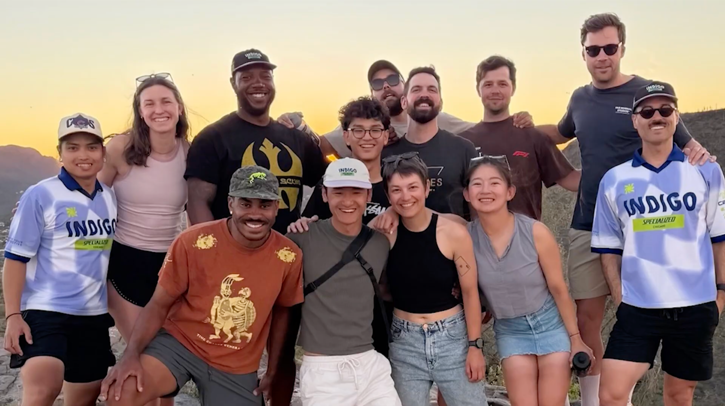 Indigo team Tucson camp