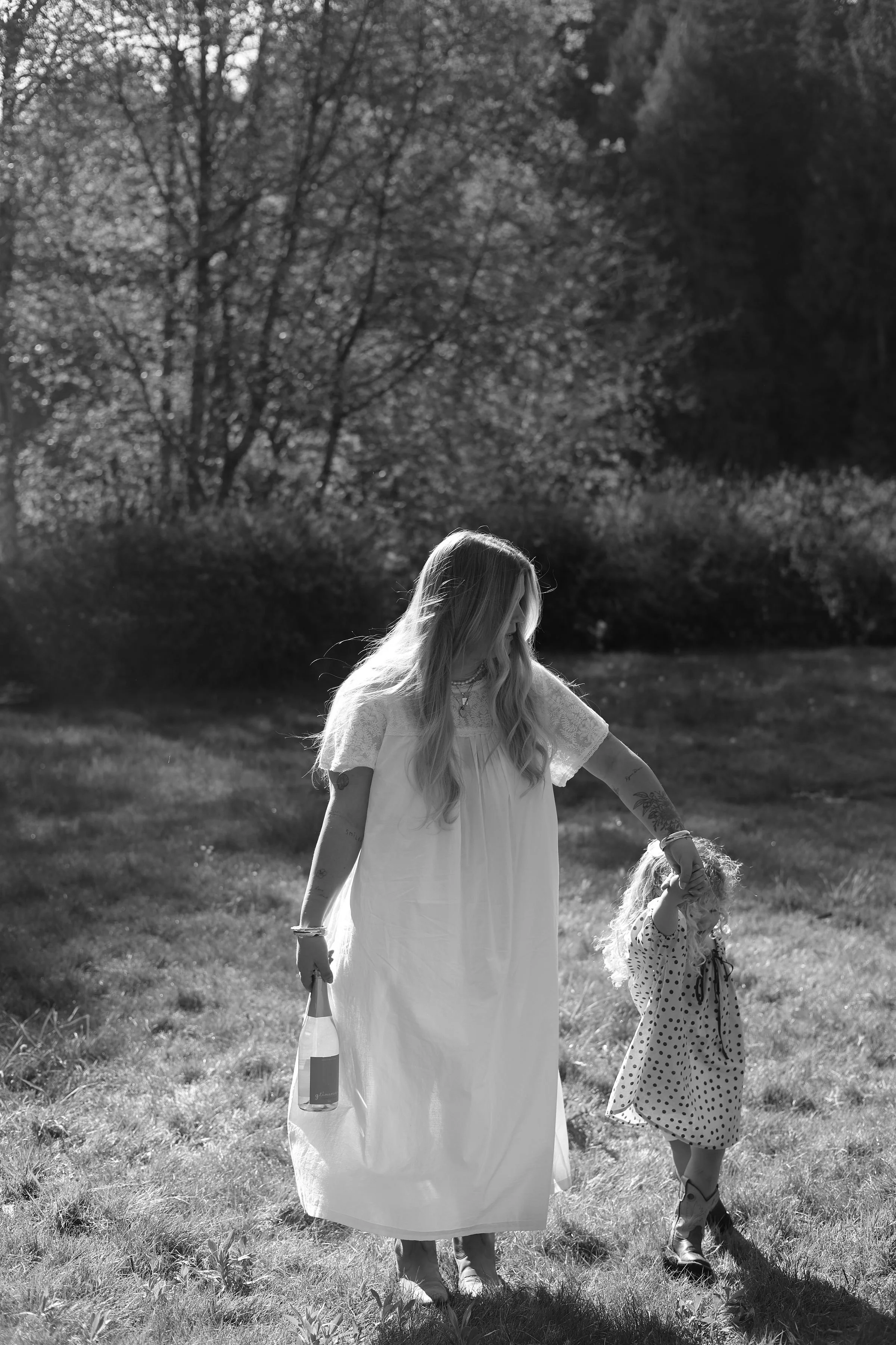 Glimmer Mother's Day shoot by Riley Webster featuring Lovely Locks Studio