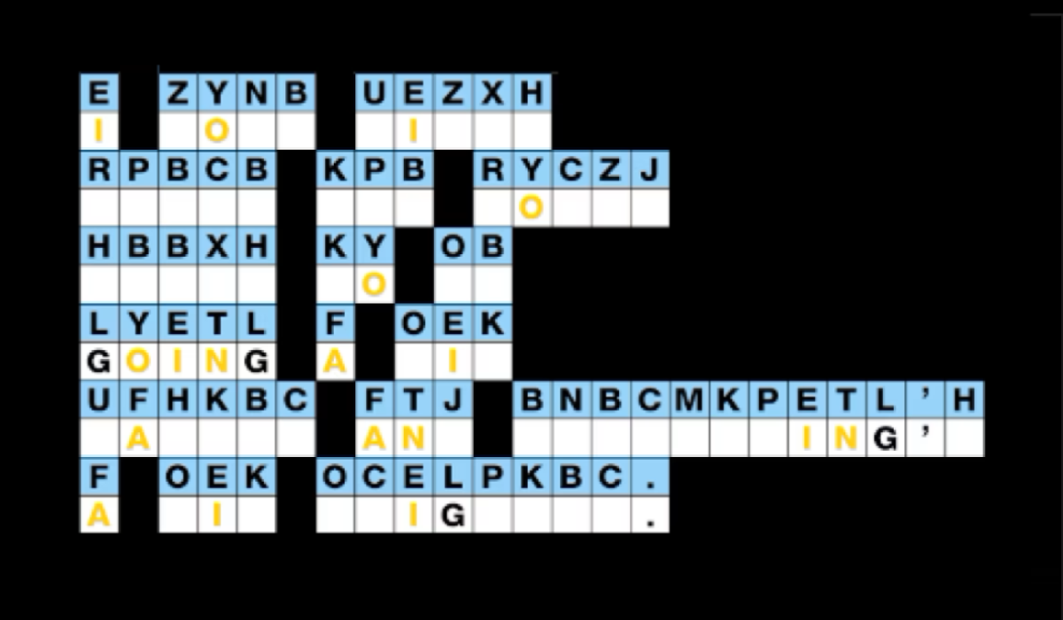 Cryptogram Sample