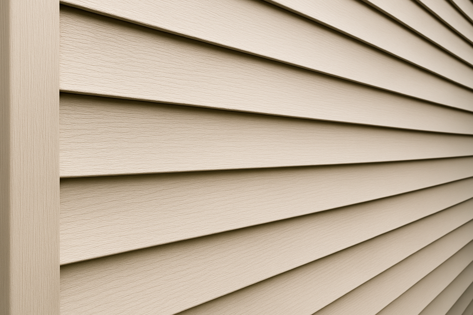 Illustrative view of vinyl siding