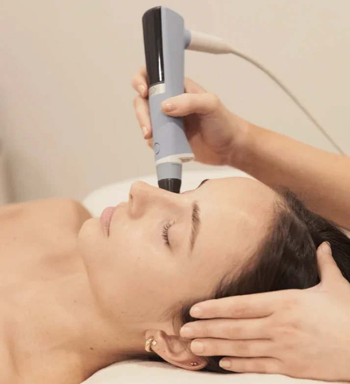 Exion ultrasound treatment session
