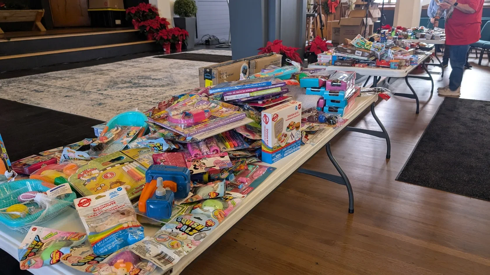Christmas toys ready for children