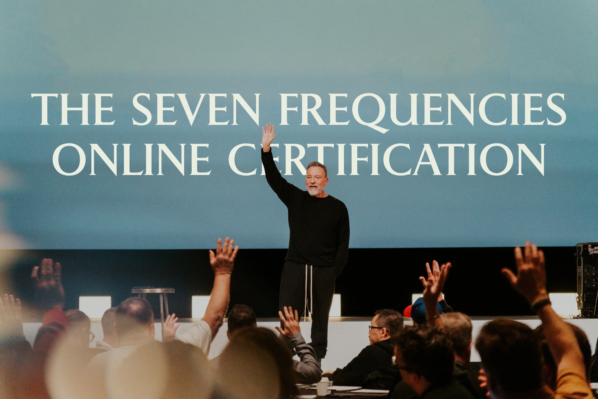 Erwin Raphael McManus teaching at a Seven Frequencies certification