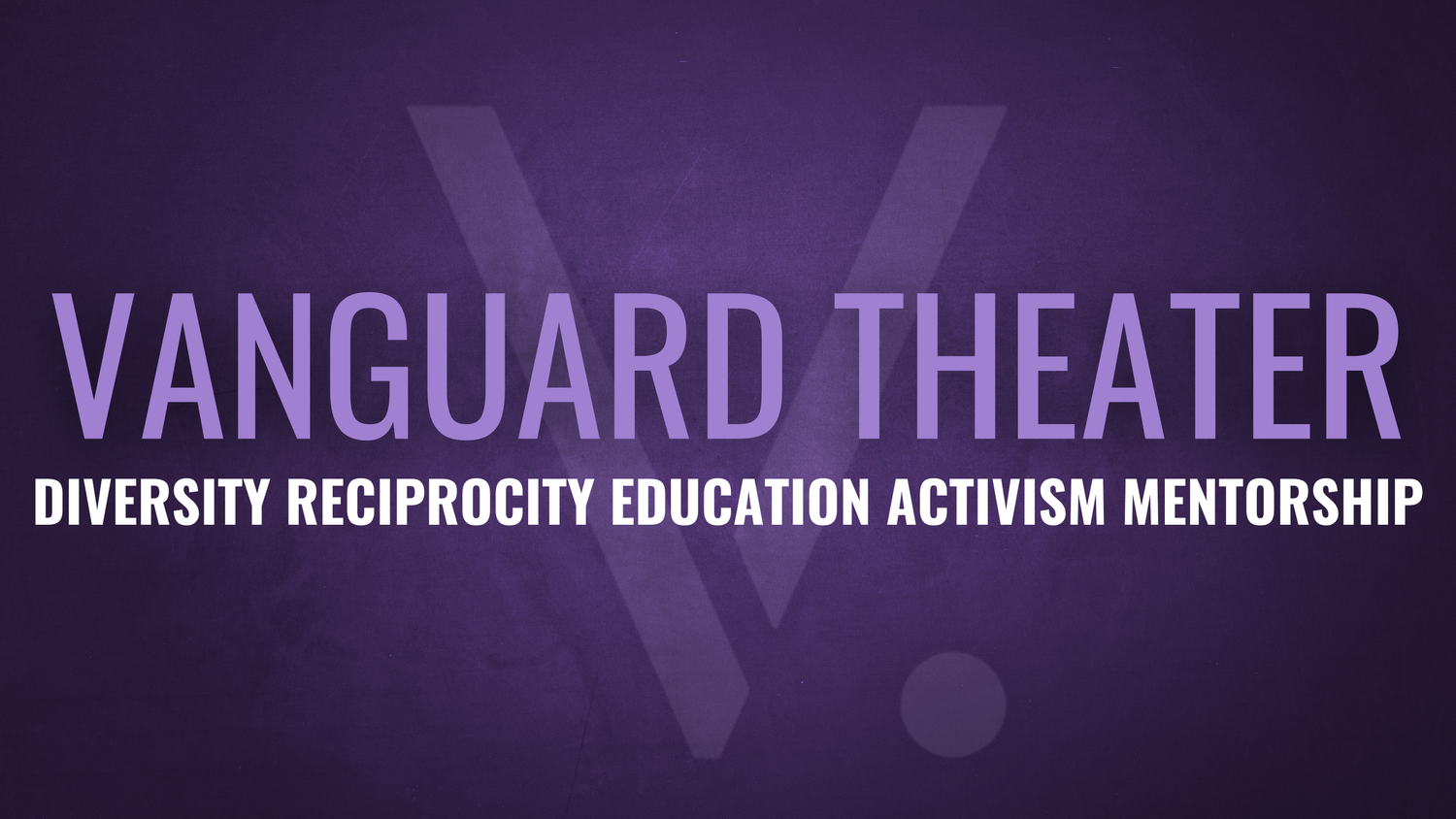 Vanguard Theater Company logo