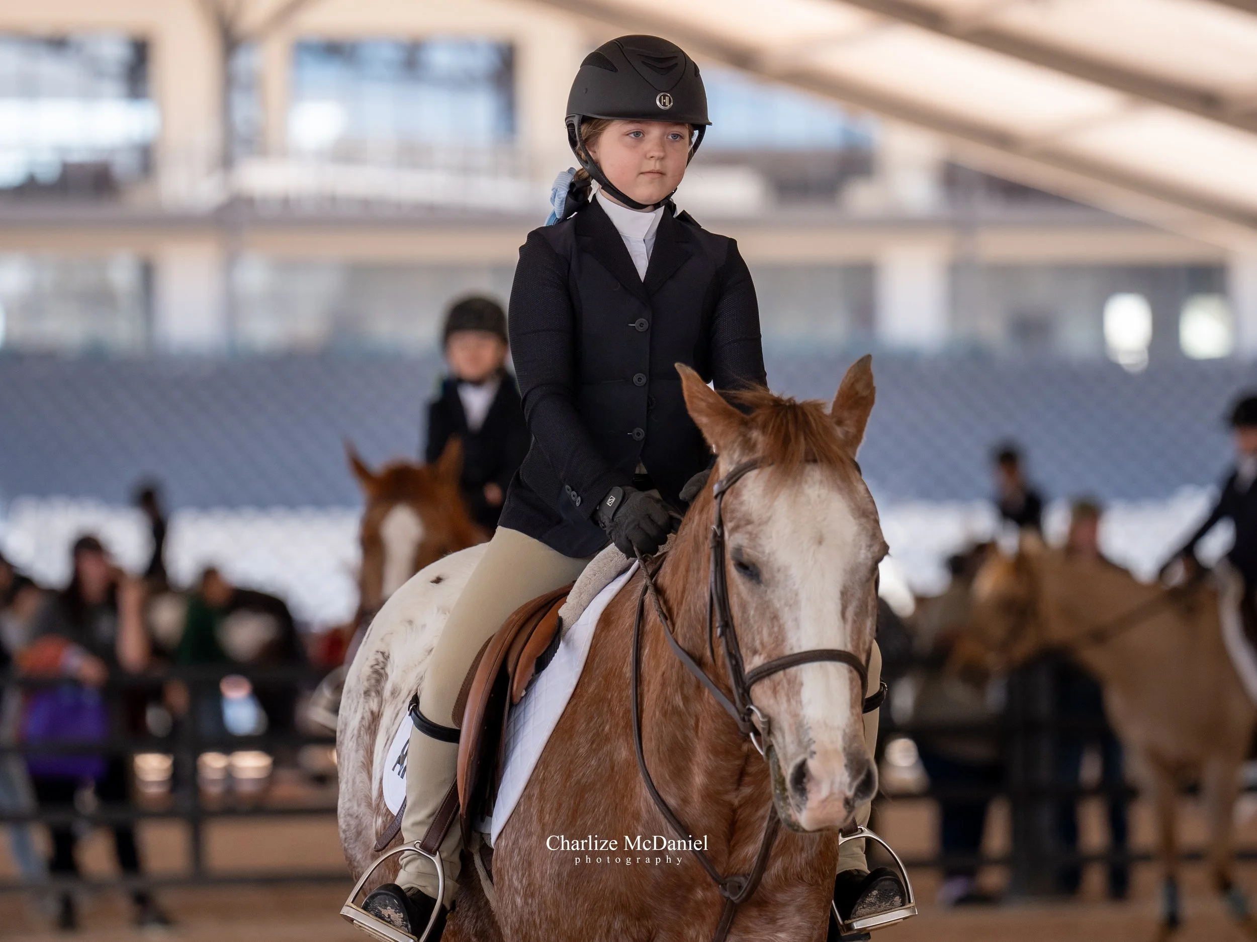 Blackrock rider competing at the USEF Pony Finals at the Kentucky Horse Park