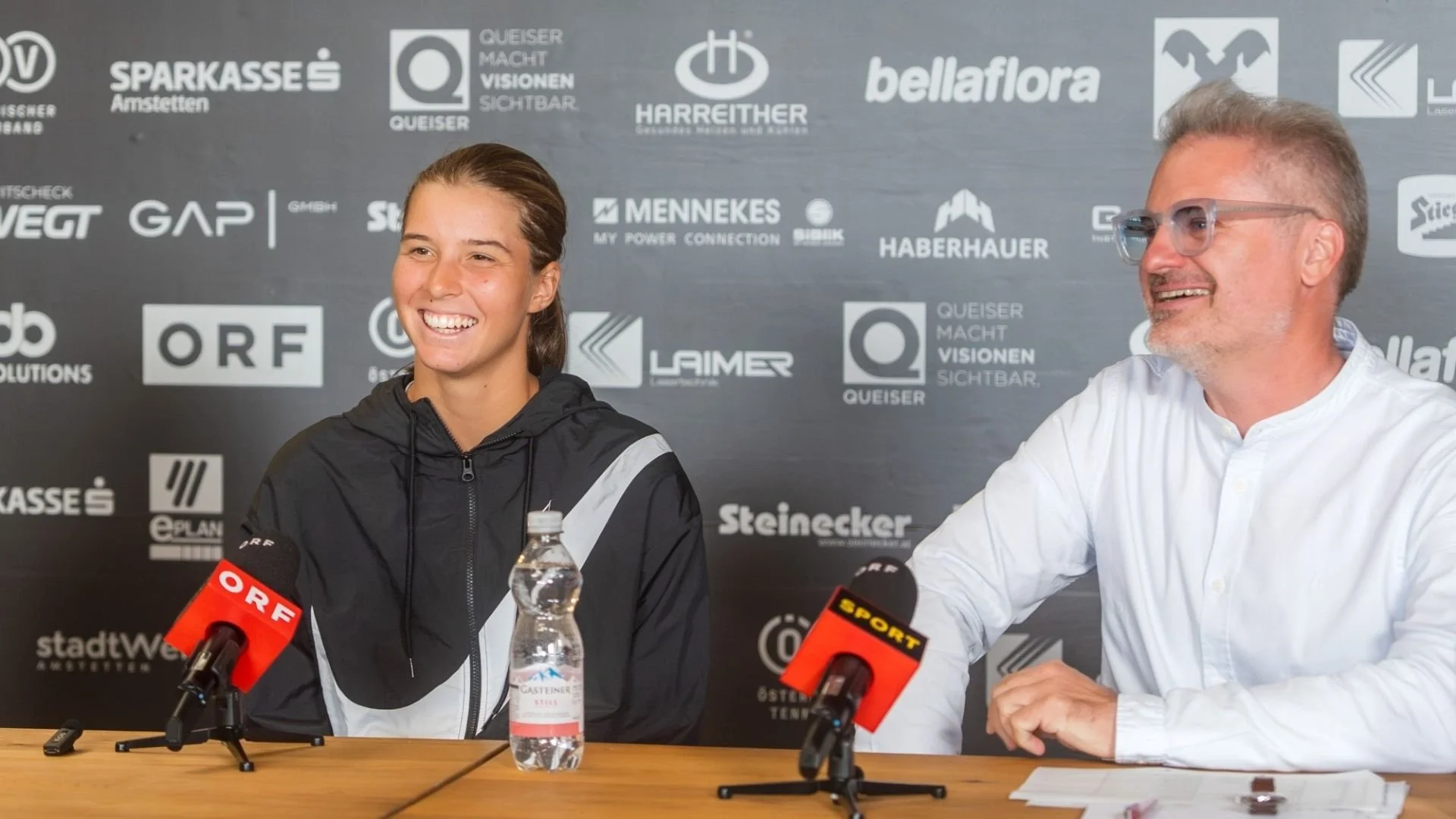 Pressekonferenz Ladies Open Amstetten mit Lilli Tagger
