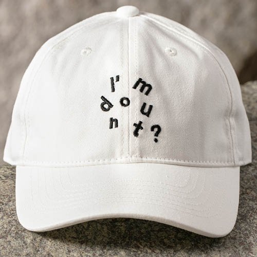 white cap