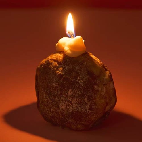 custard candle
