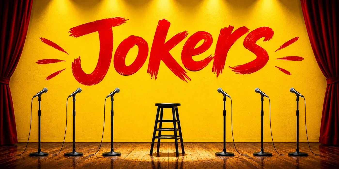 Jokers show artwork