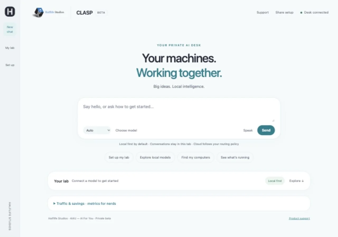 CLASP development preview