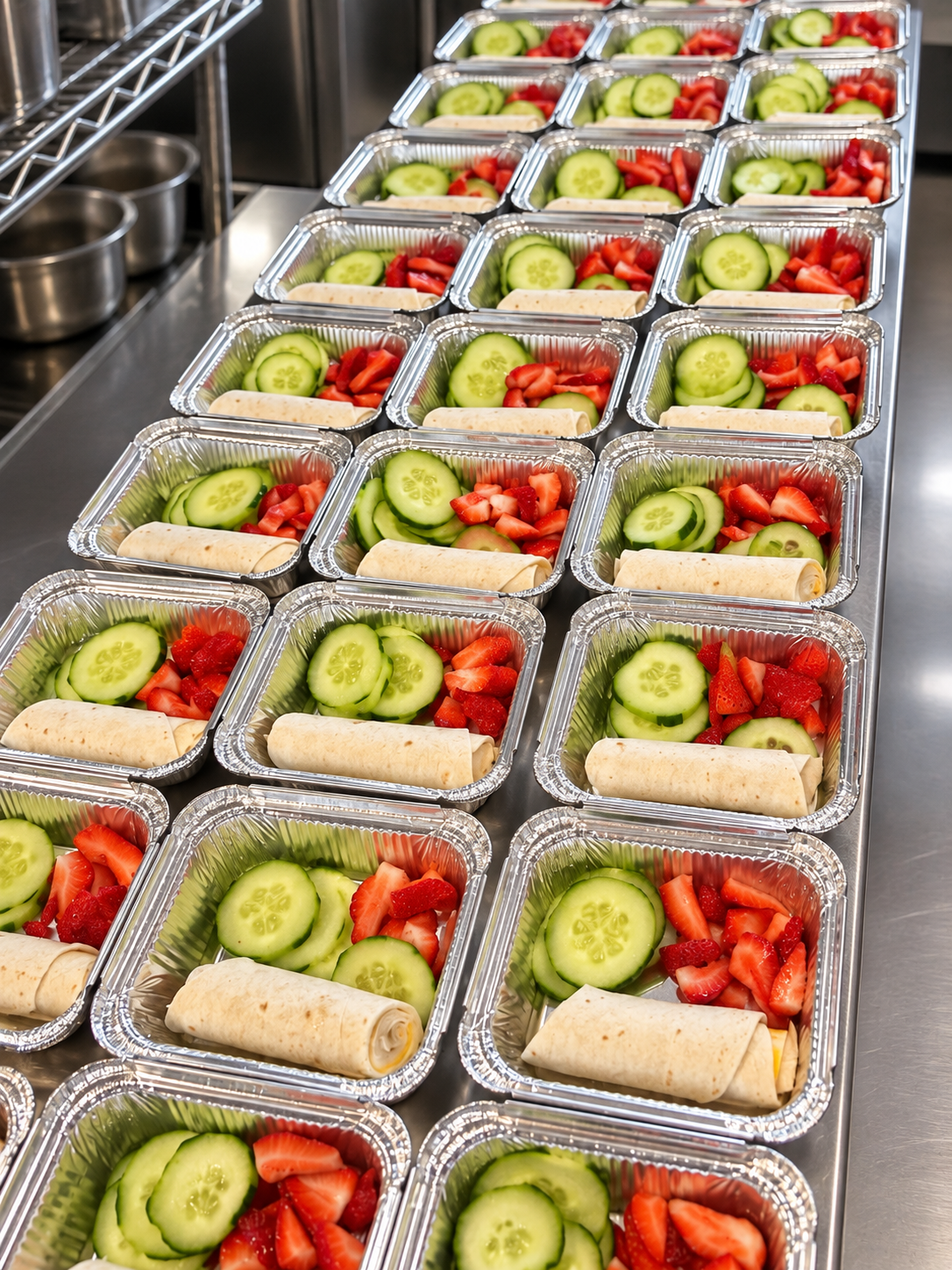 Organized school and institutional meals prepared by Socialized Catering