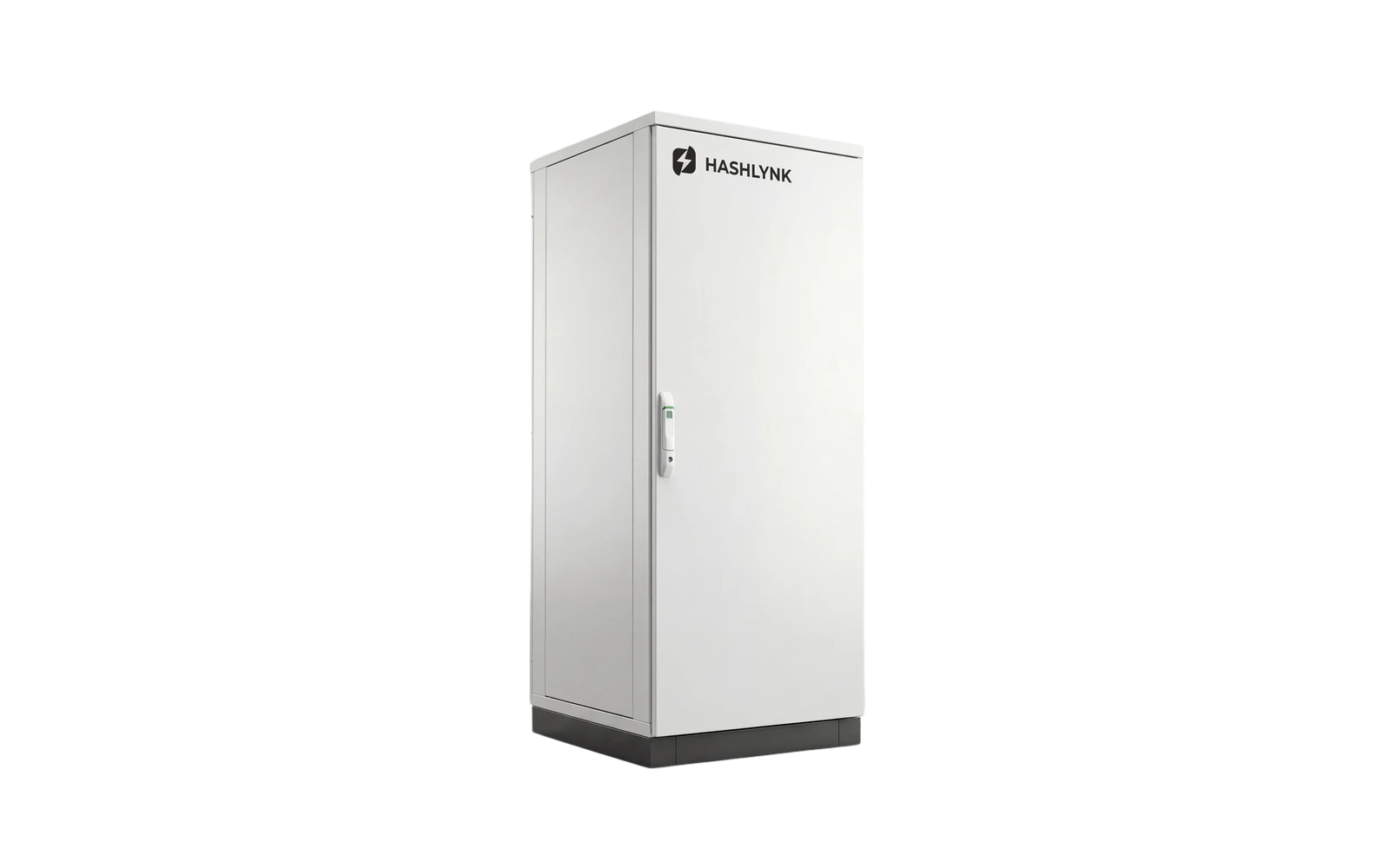 HASHLYNK Rack-System zur lokalen Verwertung von Überschussstrom