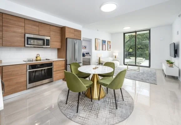 Bright, professionally organized apartment interior
