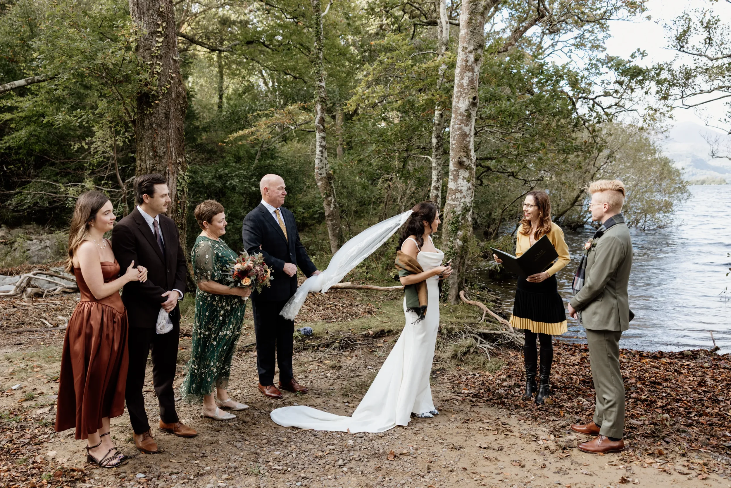 Clare and Nick walking