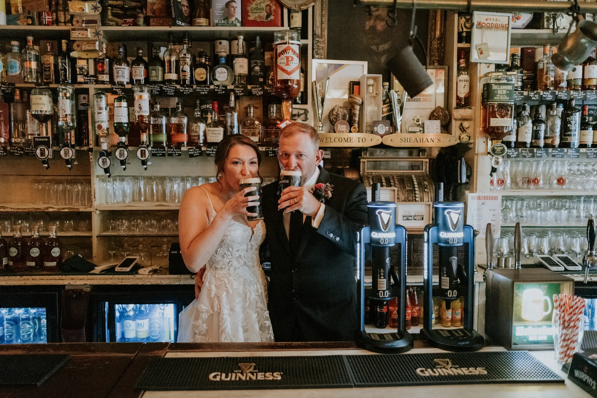 Ireland pub wedding