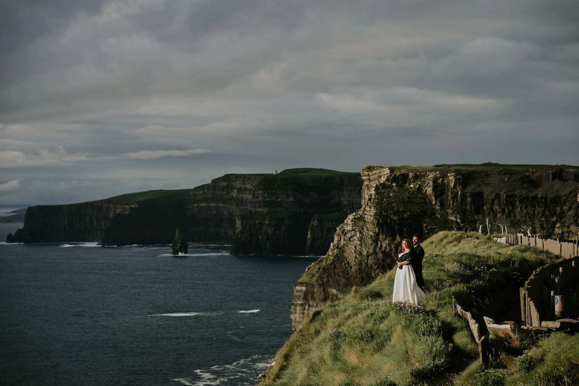 Sebrina and John Ireland wedding