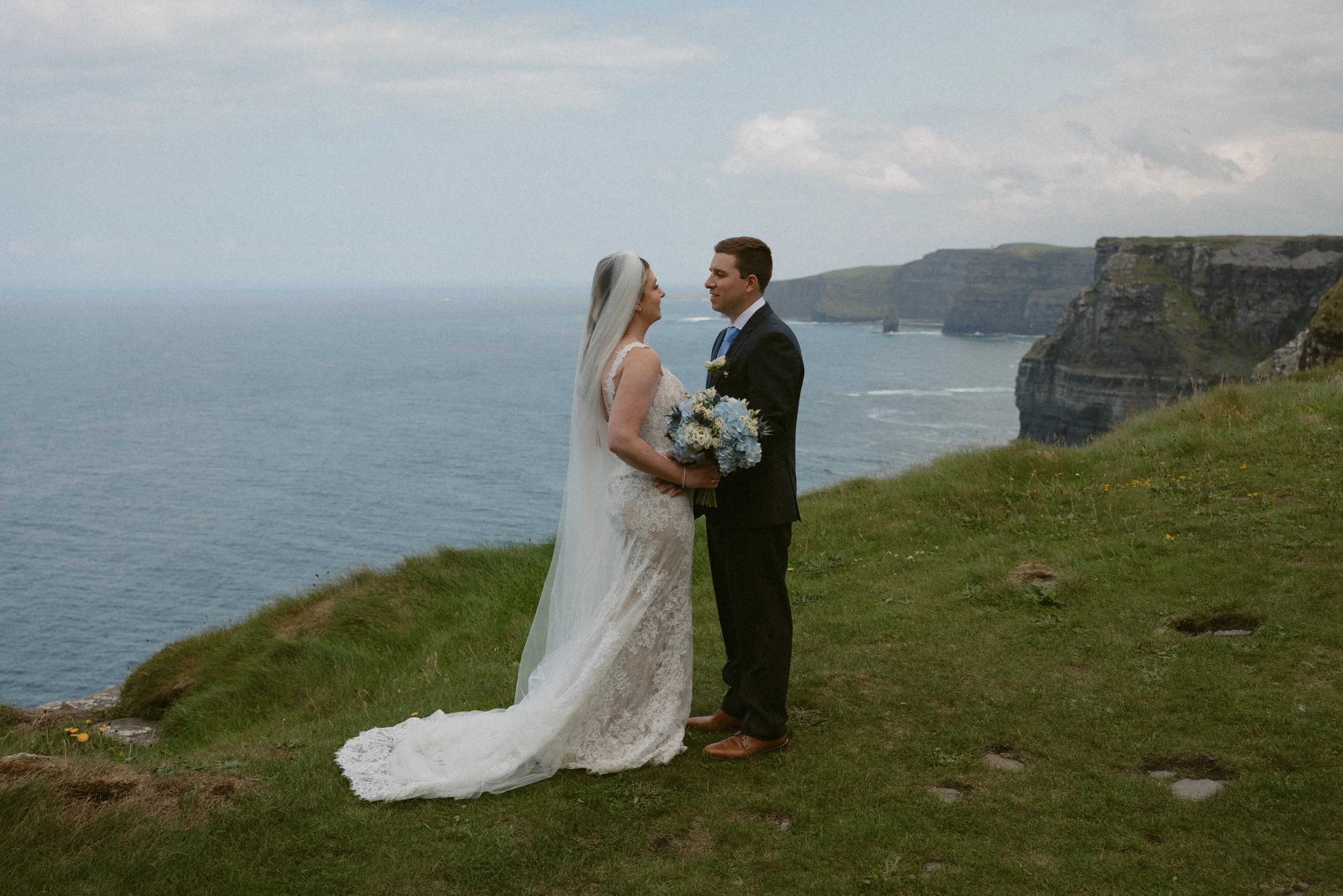 Couple at Cliffs of Moher