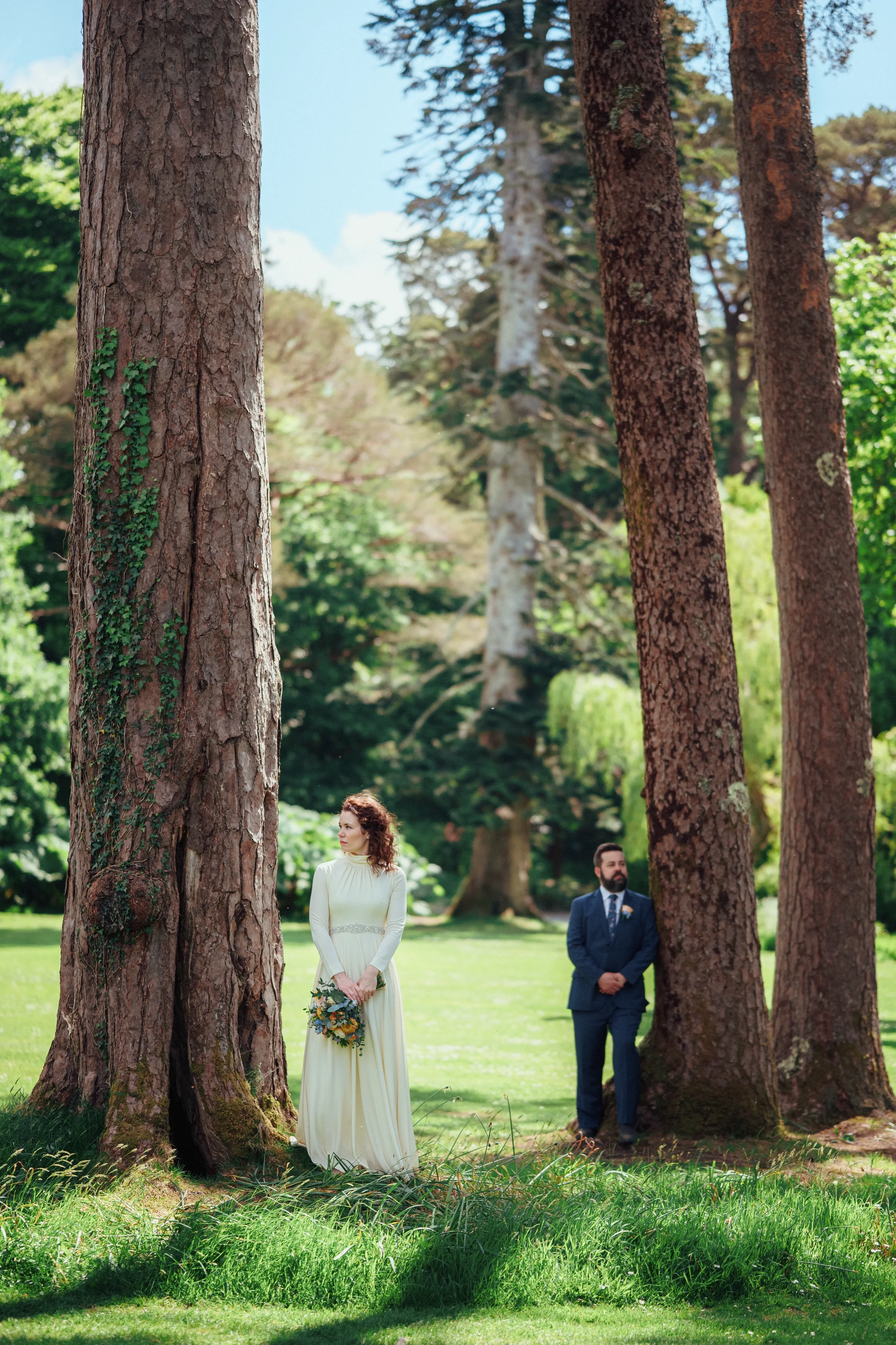 Christine and Phil loving moment