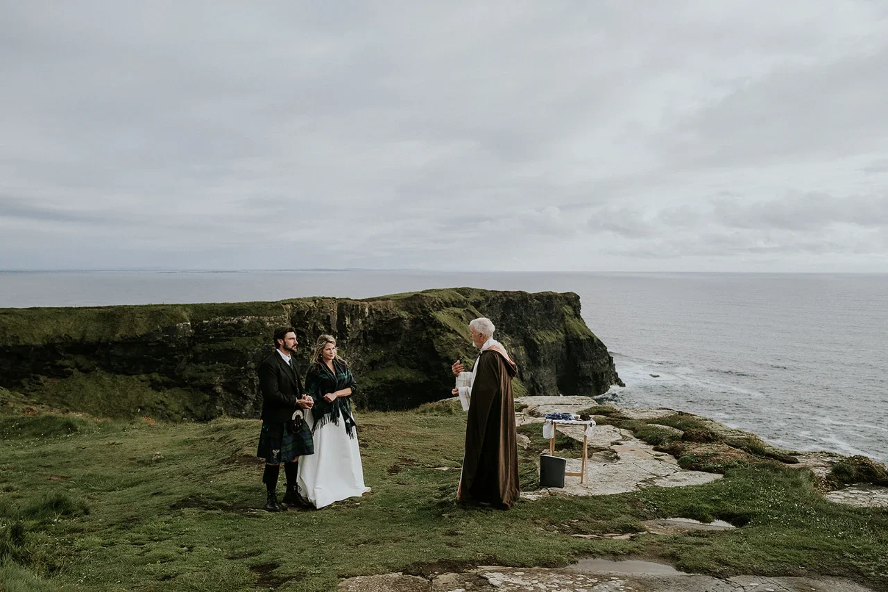 Sebrina and John ocean background