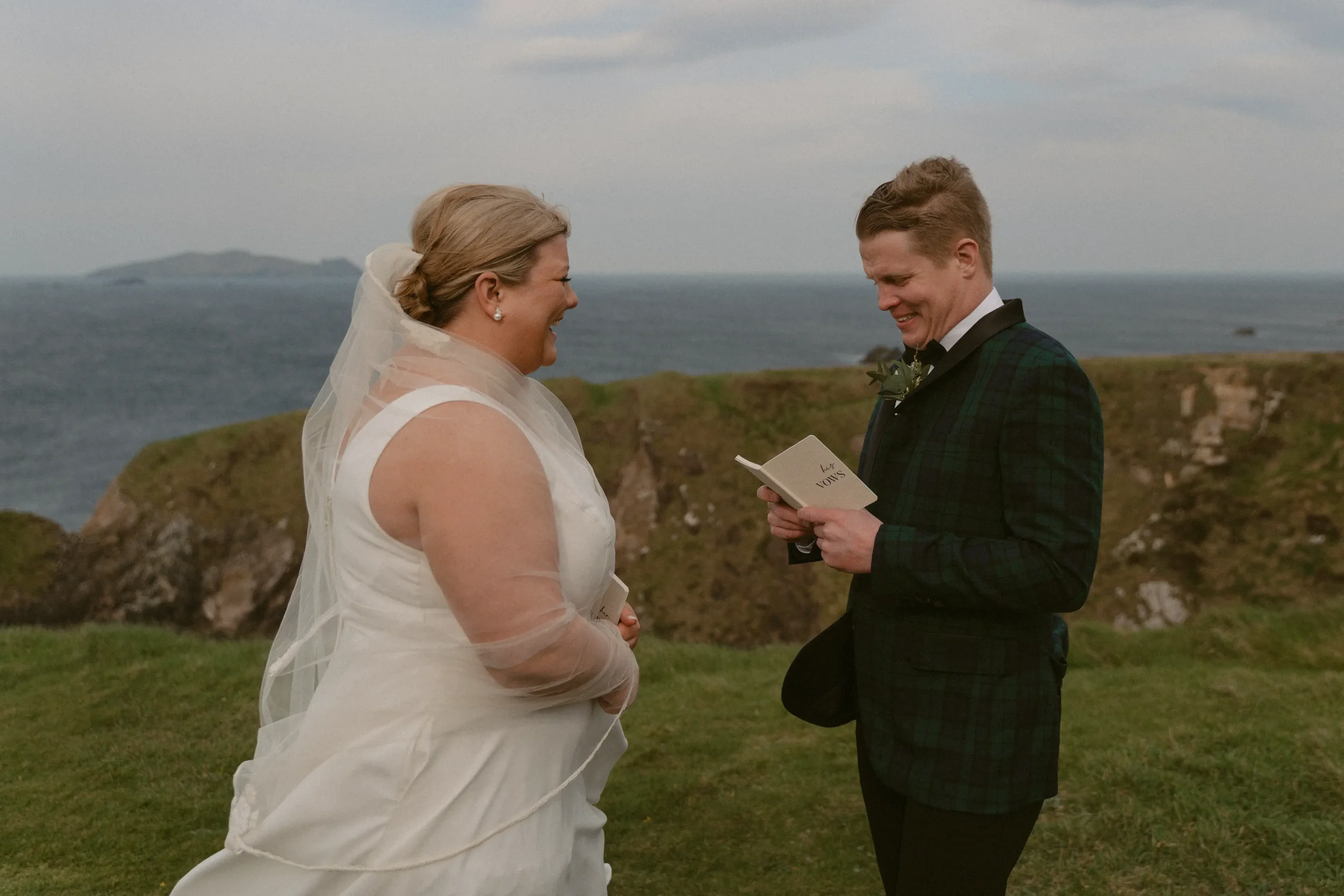 Mollie and Ryan cliffs of Moher vibe