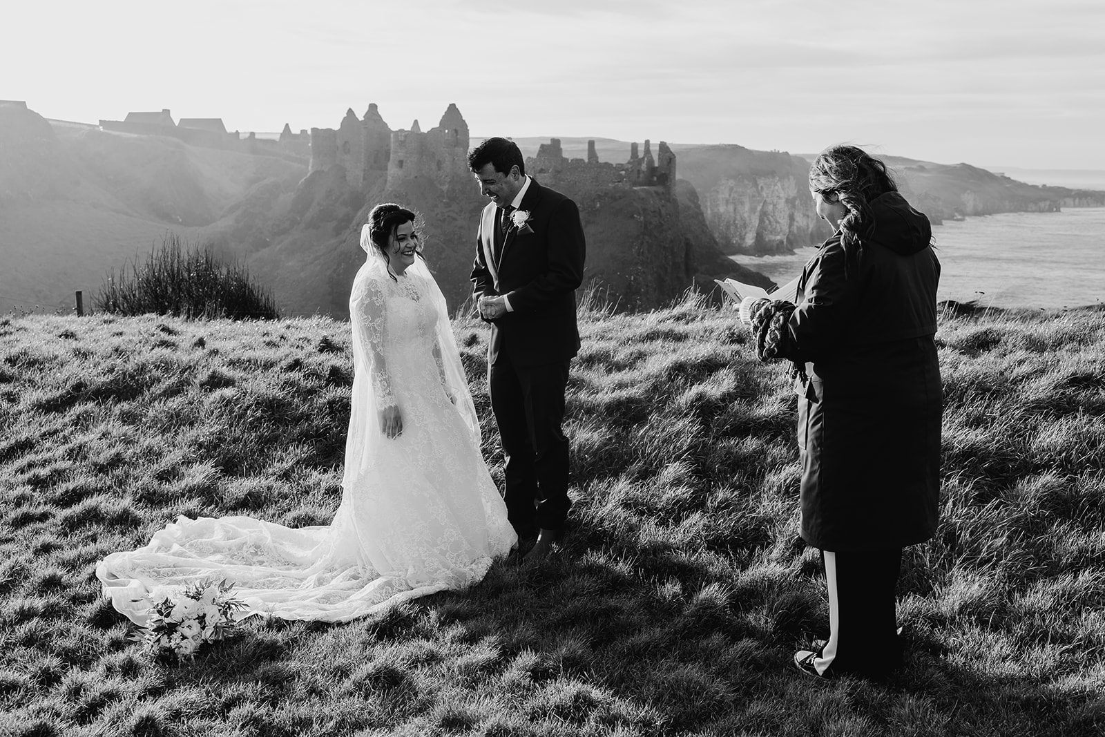 Elem and Ethan outdoors