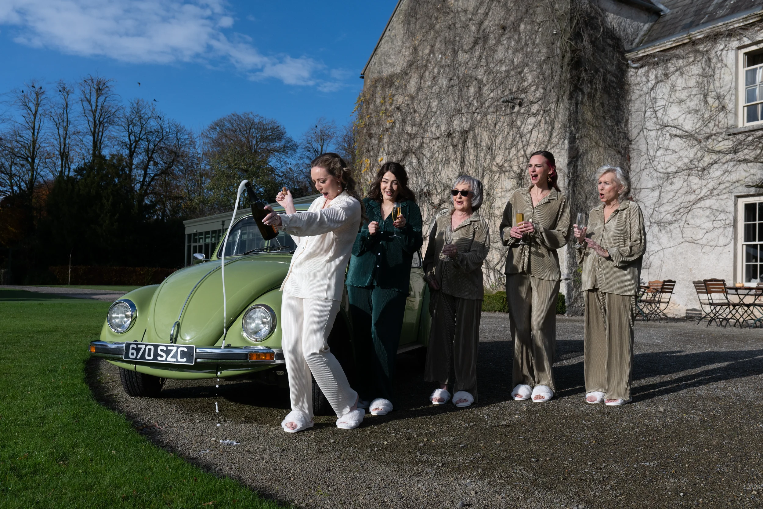 Hannah and John at Cloughjordan House