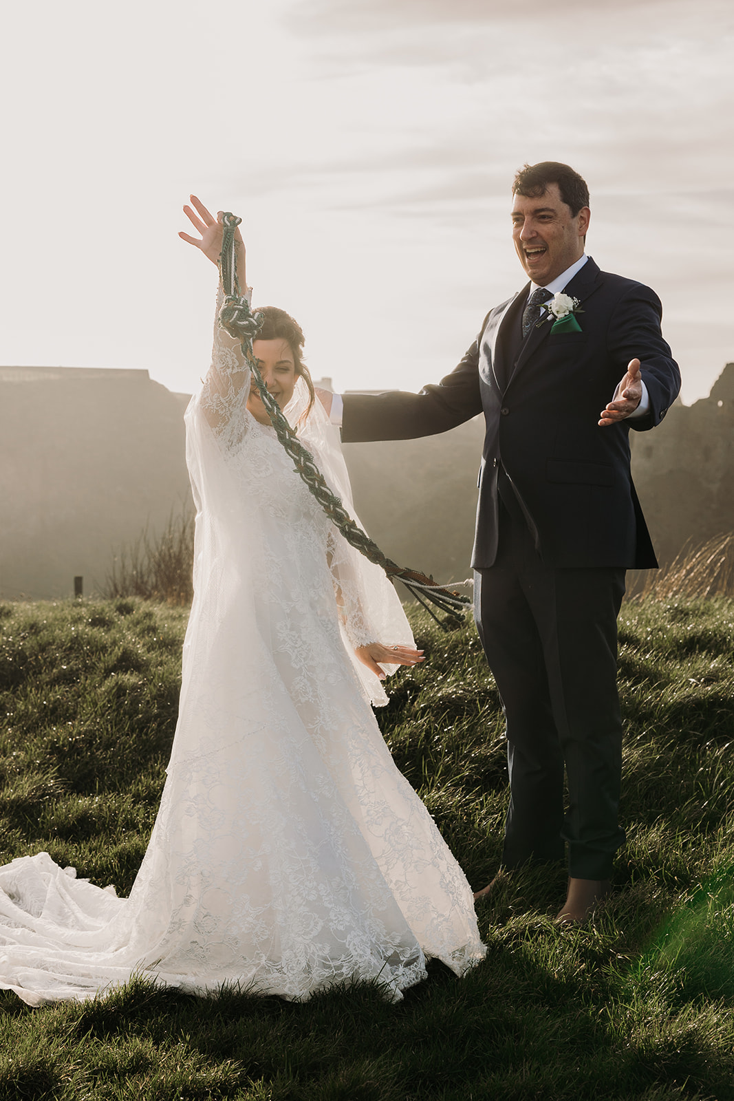 Elem and Ethan intimate moment