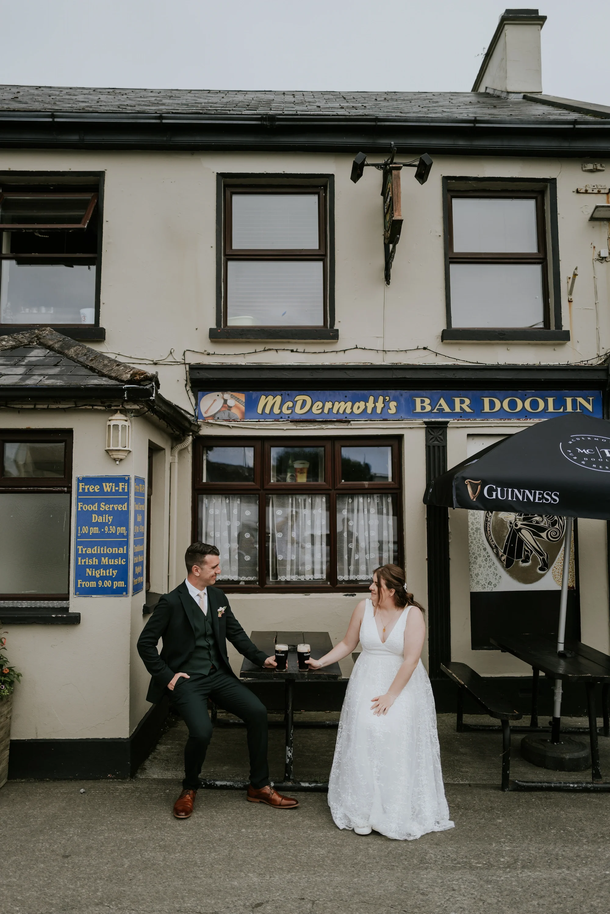 Monica and Mike Ireland elopement