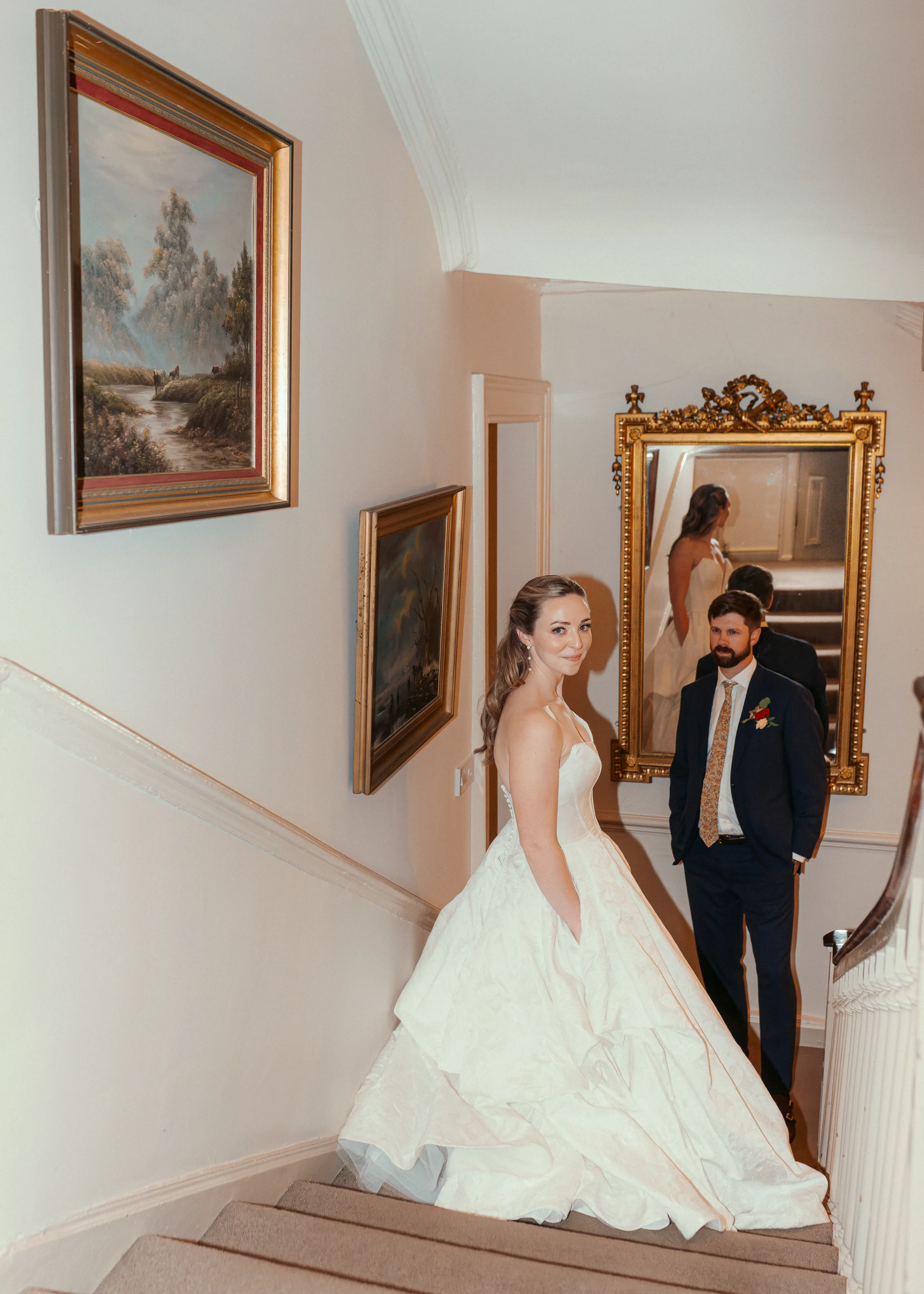 Hannah and John enjoying the day