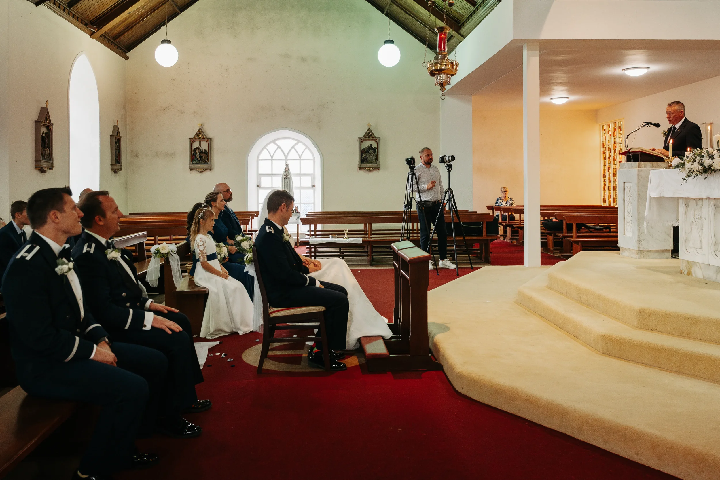 Krystial and Kurtis wedding moment