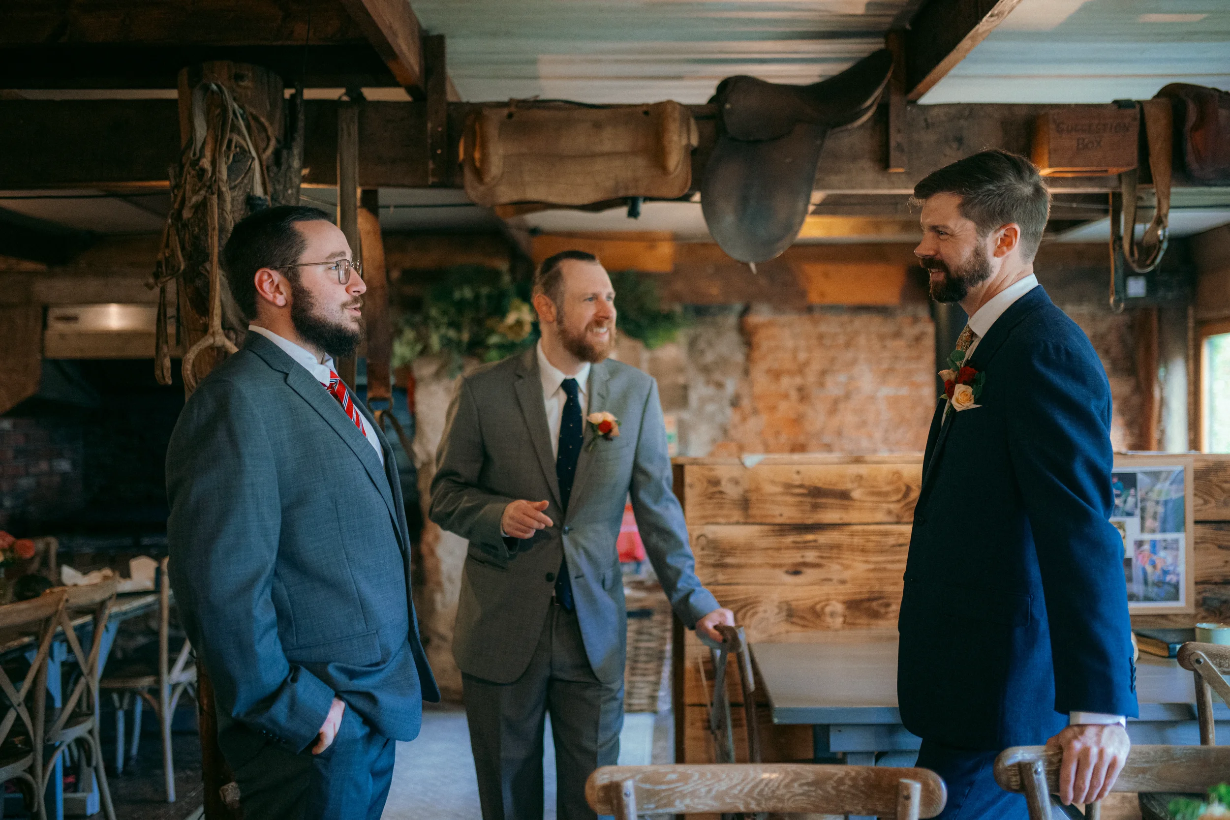 Hannah and John walking