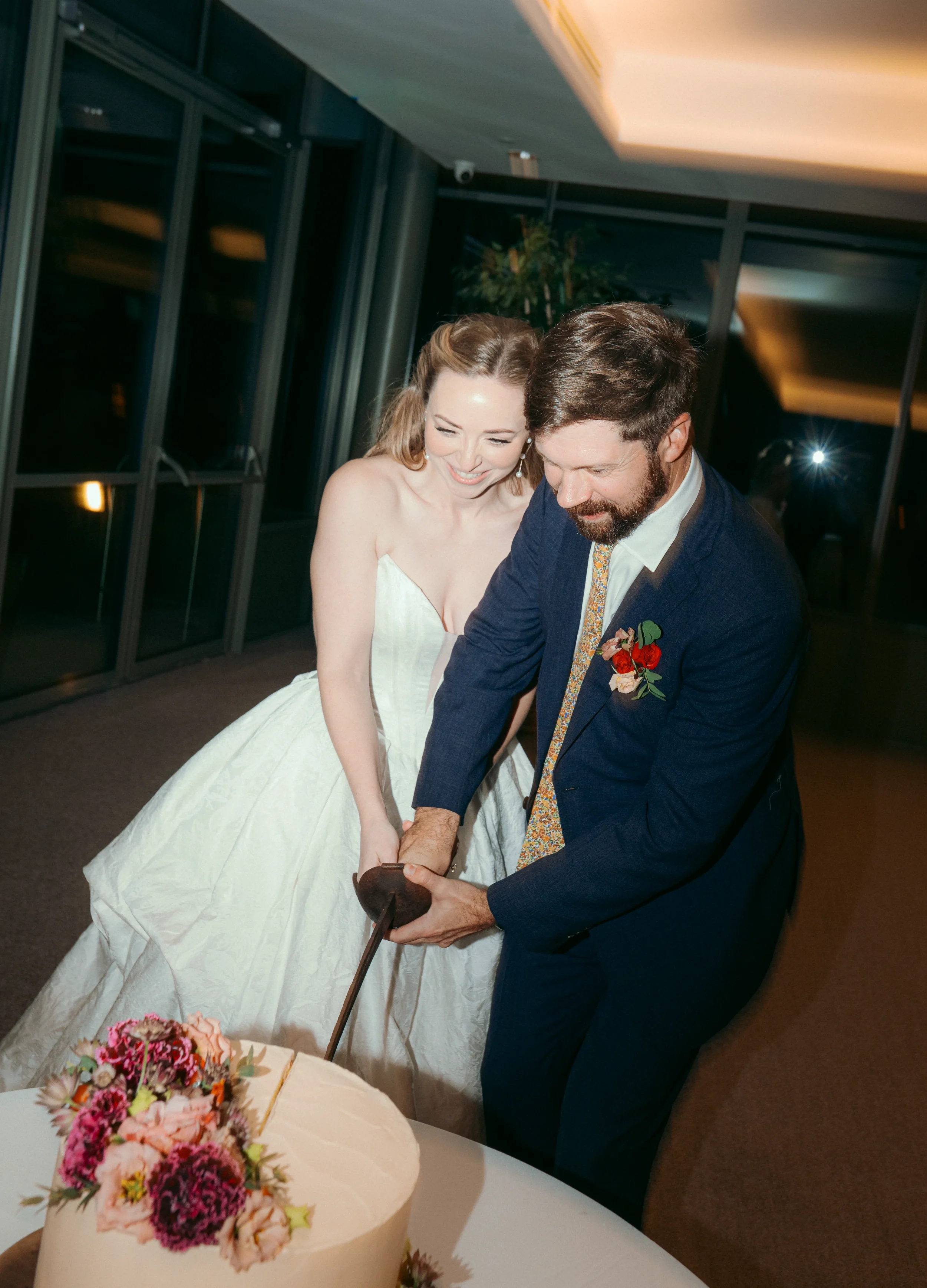 Hannah and John close up portrait