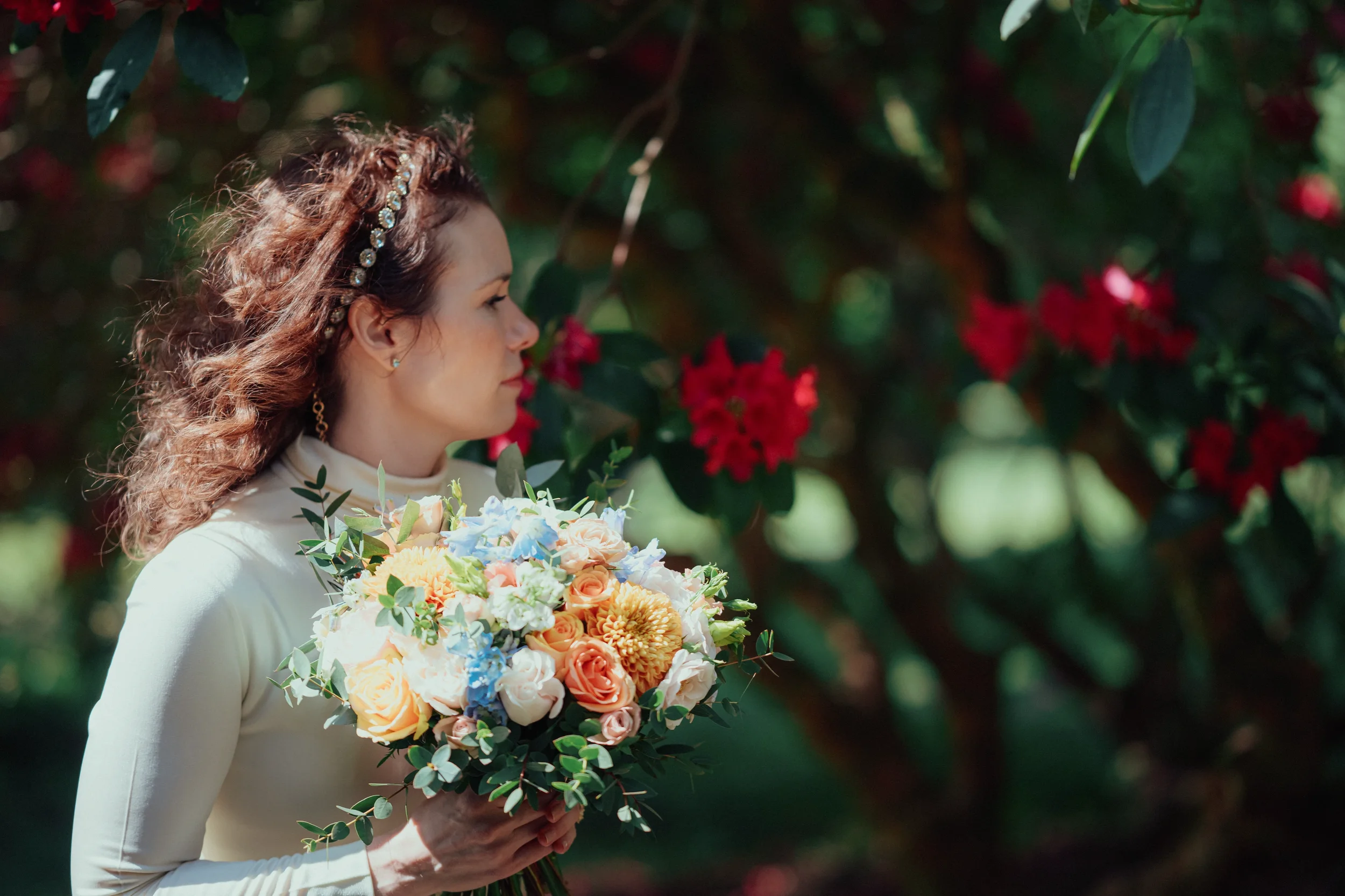 Christine and Phil wide shot